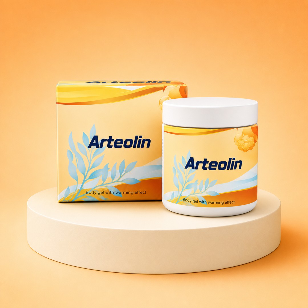 Arteolin melegítő gél tégelye